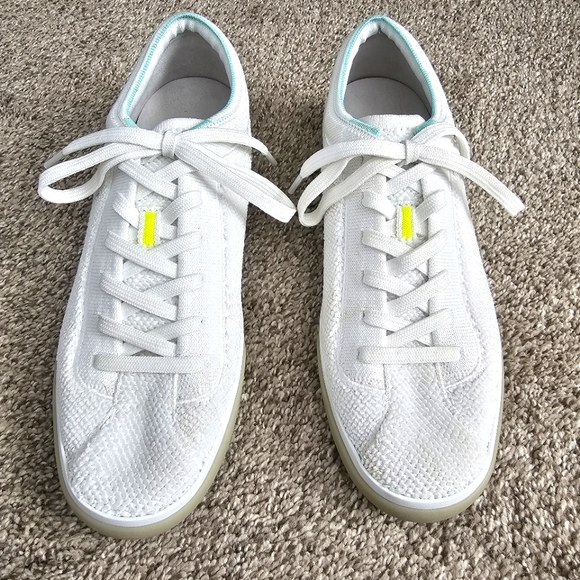 Rothys The Lace-Up Sneakers Size 8 - Picture 4 of 16